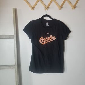 MAJESTIC WOMEN'S ORIOLES TEE SIZE XL